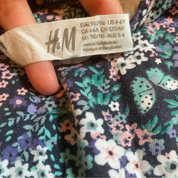 Floral and Butterfly Girl Dresses, Size 5 - Picture 10 of 10